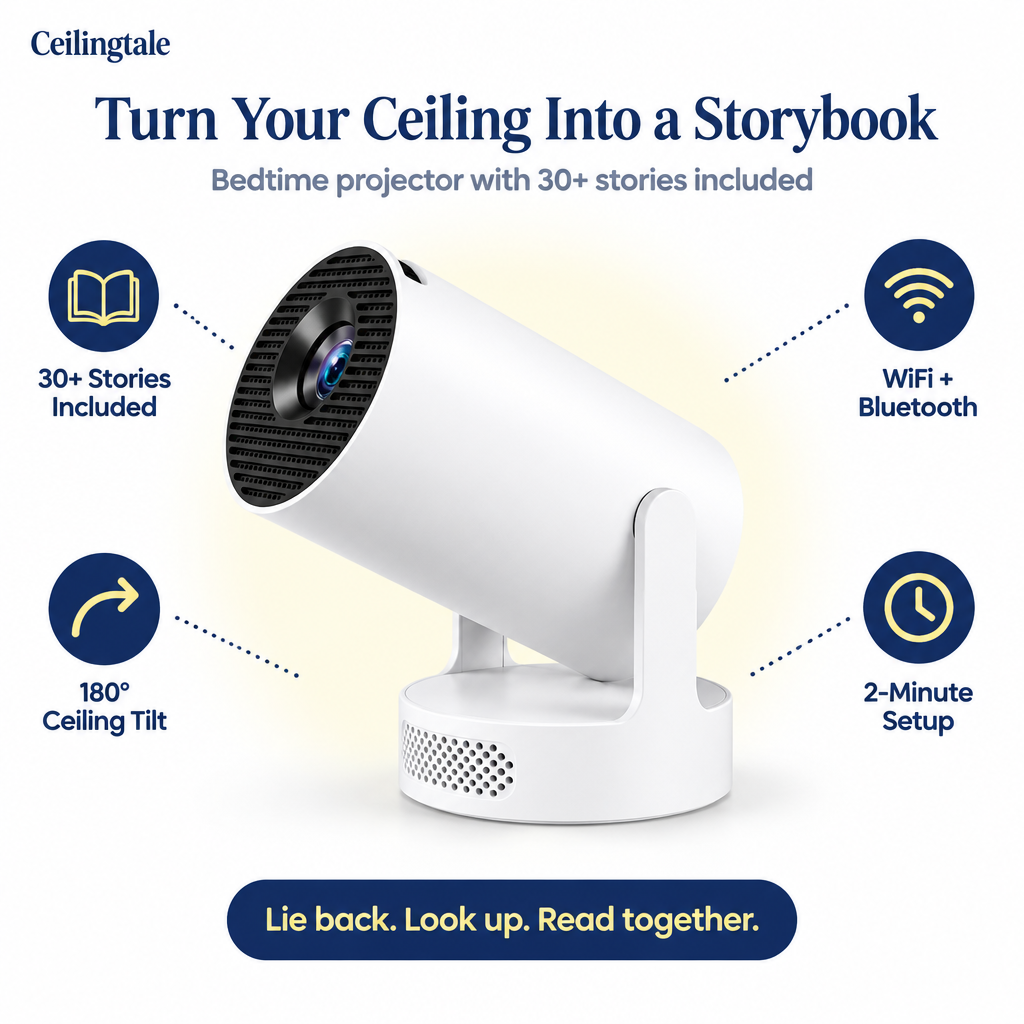 CozyTales™ Bedtime Story Ceiling Projector